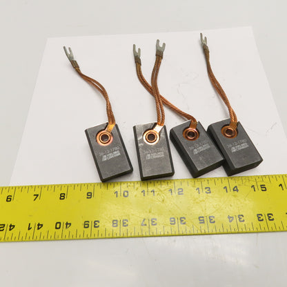 Helwig 36-12-1780 1-1/4" x 2" x 3/4" Carbon Motor Brush Lot Of 4