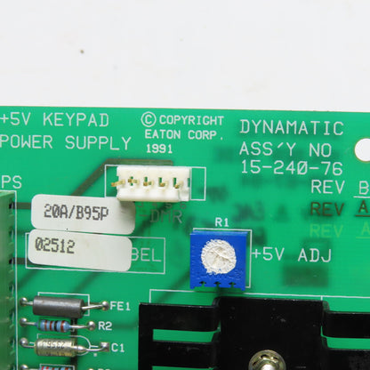 Eaton 15-240-76 Dynamic Power Supply Card