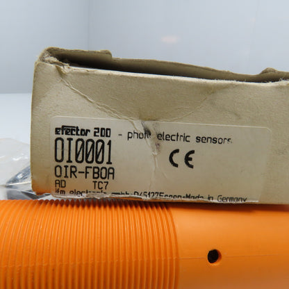 IFM Efector OI0001 OIR-FBOA 20-250V AC/DC Photoelectric Sensor