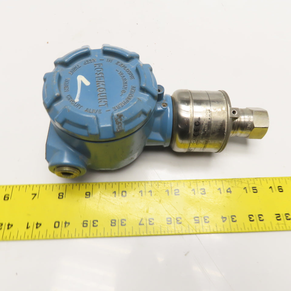 Rosemount 3051S1TG2A2A11A2AQ4 Supermodule 0-100PSI CAL 10.5-42.4VDC Transmitter