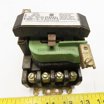 General Electric CR160L37300AA Lighting Contactor Relay 250/480V 125/110V Coil