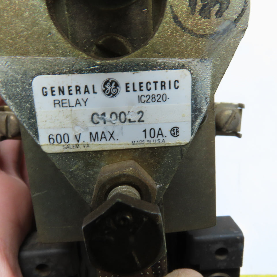 General Electric C100L2 Magnetic Contact 600V 10A