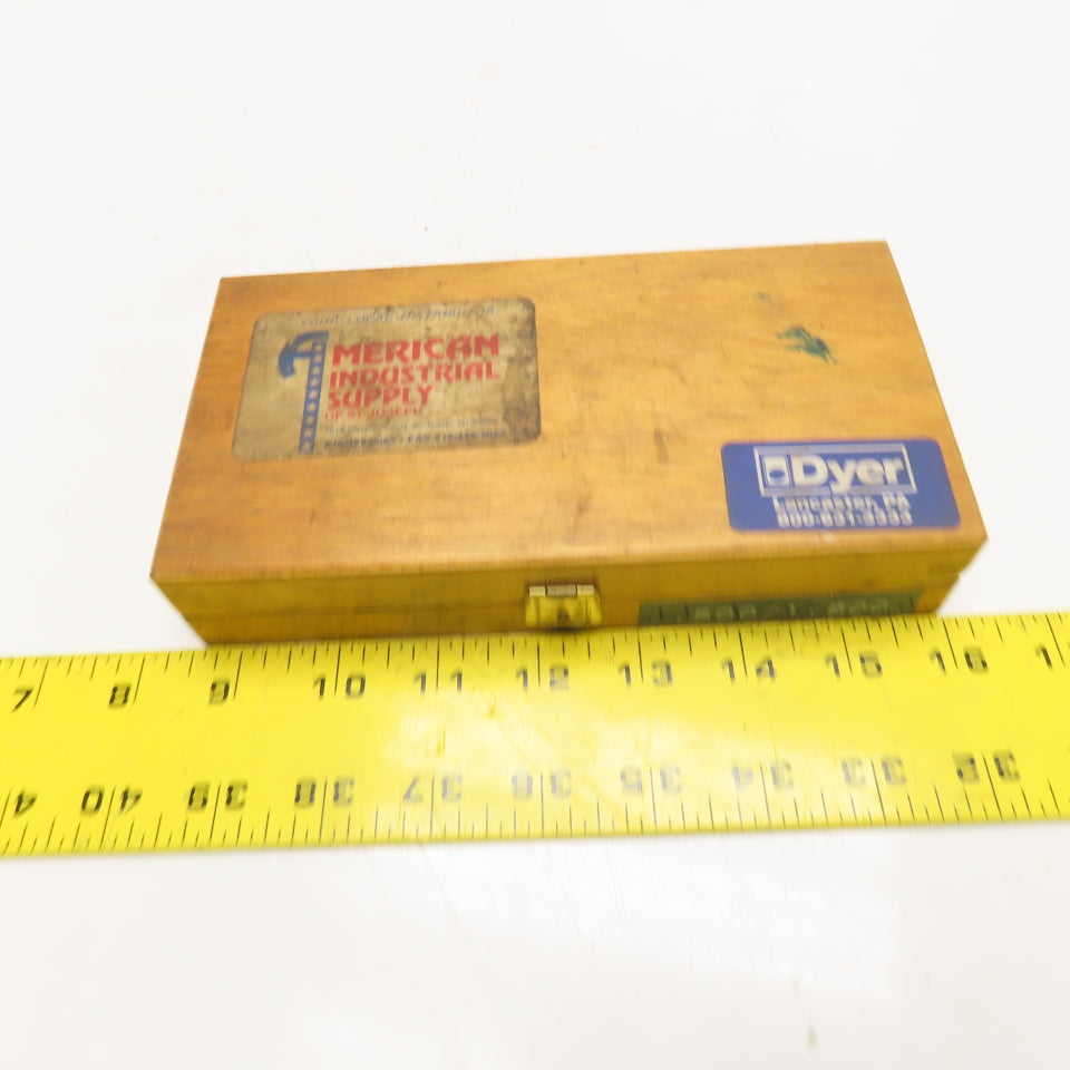 Dyer 100-107 Intertest 0.8" To 1.6" Indicator Dial Groove Gage 0.0005"