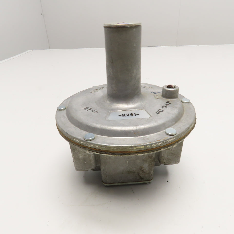 Maxitrol RV61 1" NPT Gas Pressure Regulator 10PSIG