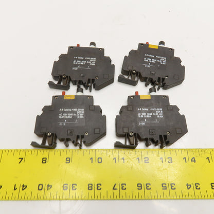 Allen Bradley 1492-GH100 10A Circuit Breaker Single Pole 250VAC Lot Of 4
