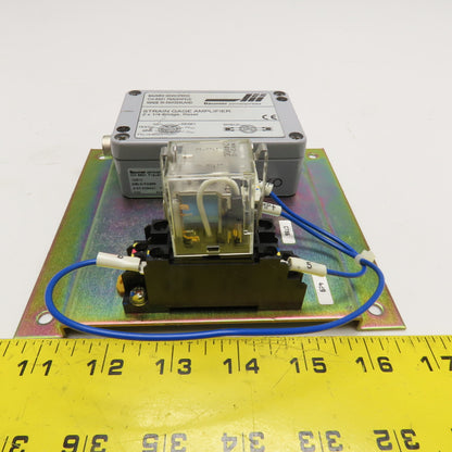 Baumer DABU AL 1R/508688 Strain Gage Amplifier Relay Assembly