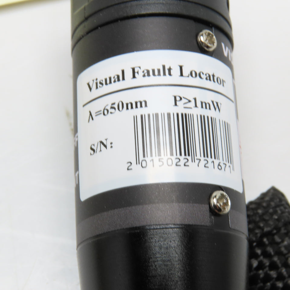 Fiber Optic Cable Visual Fault Locator Laser Light 1mW 650nm Wavelength