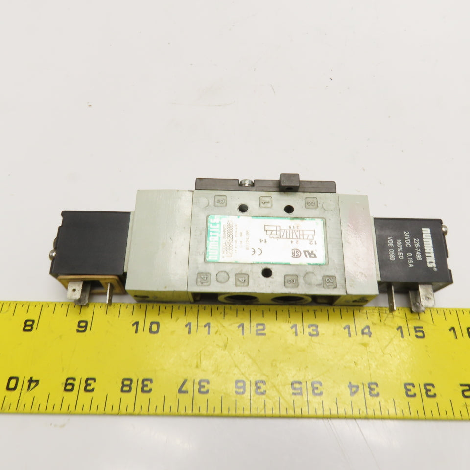 Numatics L23BB452B000061 Pneumatic Directional Valve 24VDC Coil