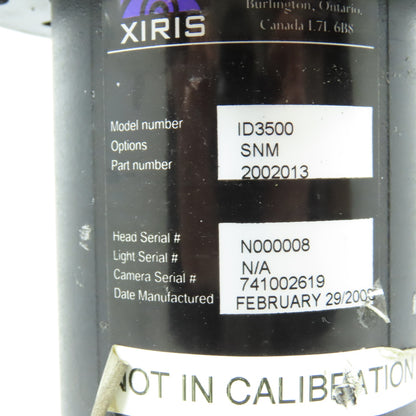Xiris 2002013 ID3500 Industrial Inspection Camera ID3500 SNM Ring Light