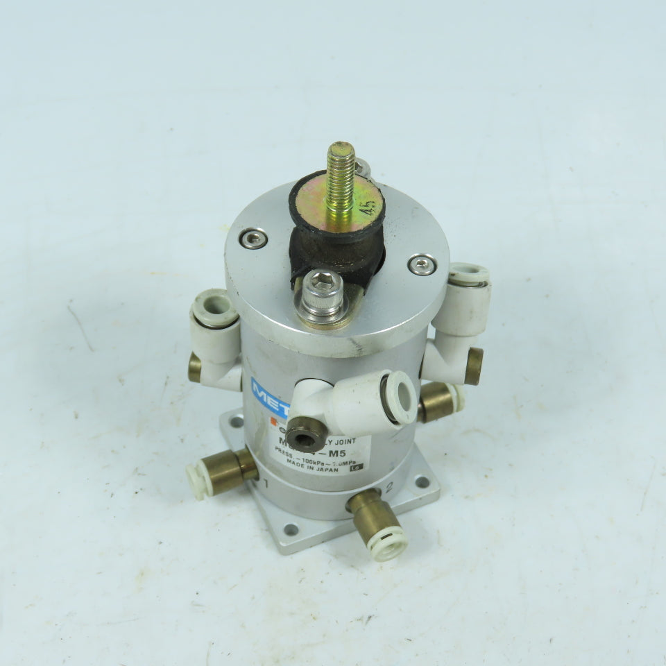 SMC MQRF4-M5 Rotary Joint Metal Seal Pneumatic 4-Circuit -100kPa to 1.0MPa