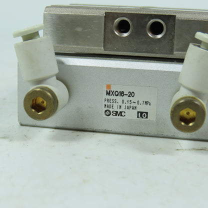 SMC MXQ16-20 Air Slide Table 16mm Bore 20mm Stroke Pneumatic Actuator
