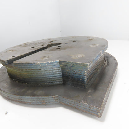 Pines 2-1/4" Large Radius Tube Bender Die Plate 16"