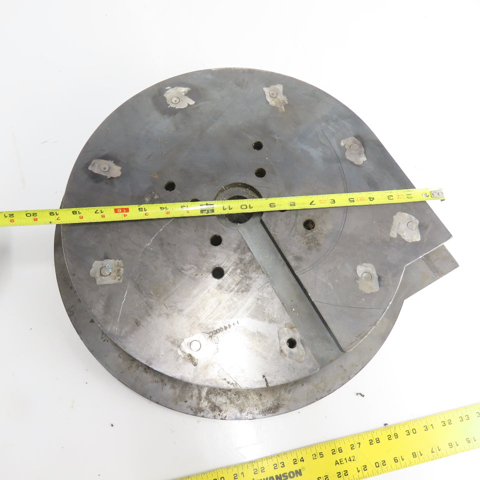 Pines 2-1/4" Large Radius Tube Bender Die Plate 16"