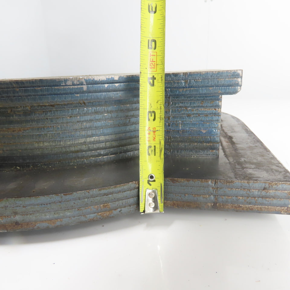 Pines 2-1/4" Large Radius Tube Bender Die Plate 16"