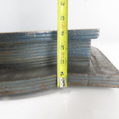 Pines 2-1/4" Large Radius Tube Bender Die Plate 16"