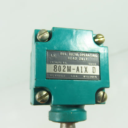Allen-Bradley 802M-A1X Operating Head Only for Limit Switch Ser D