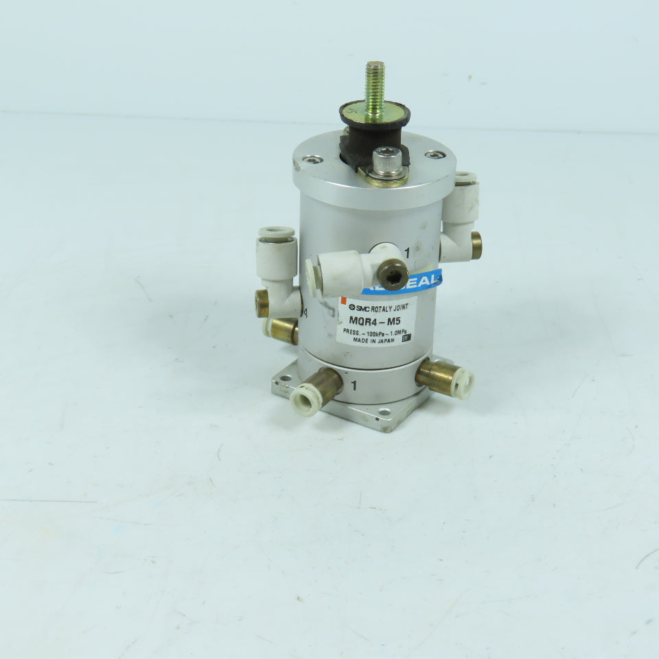 SMC MQR4-M5 Rotary Joint 4-Circuit Metal Seal -100kPa to 1.0MPa