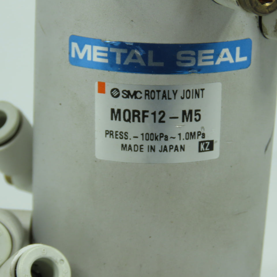 SMC MQRF12-M5 Metal Seal Rotary Joint 12-Circuit Pneumatic -100kPa ~ 1.0MPa