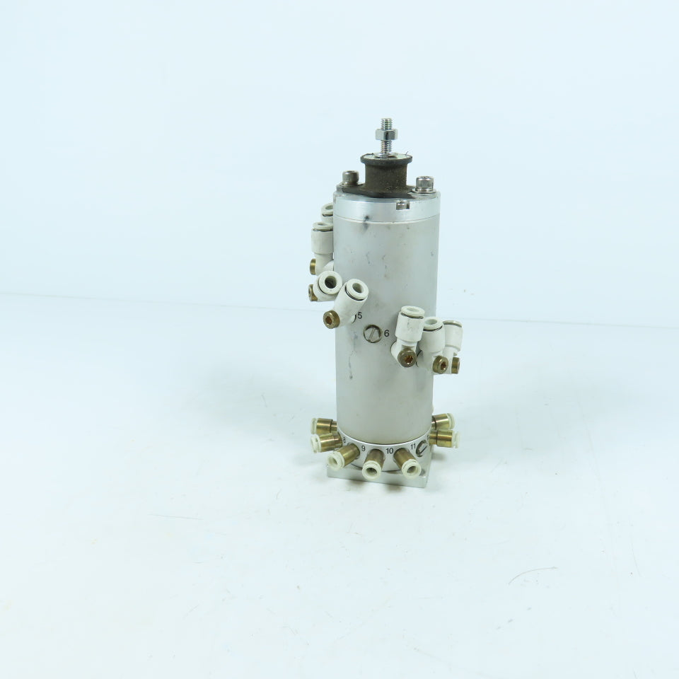 SMC MQRF12-M5 Metal Seal Rotary Joint 12-Circuit Pneumatic -100kPa ~ 1.0MPa