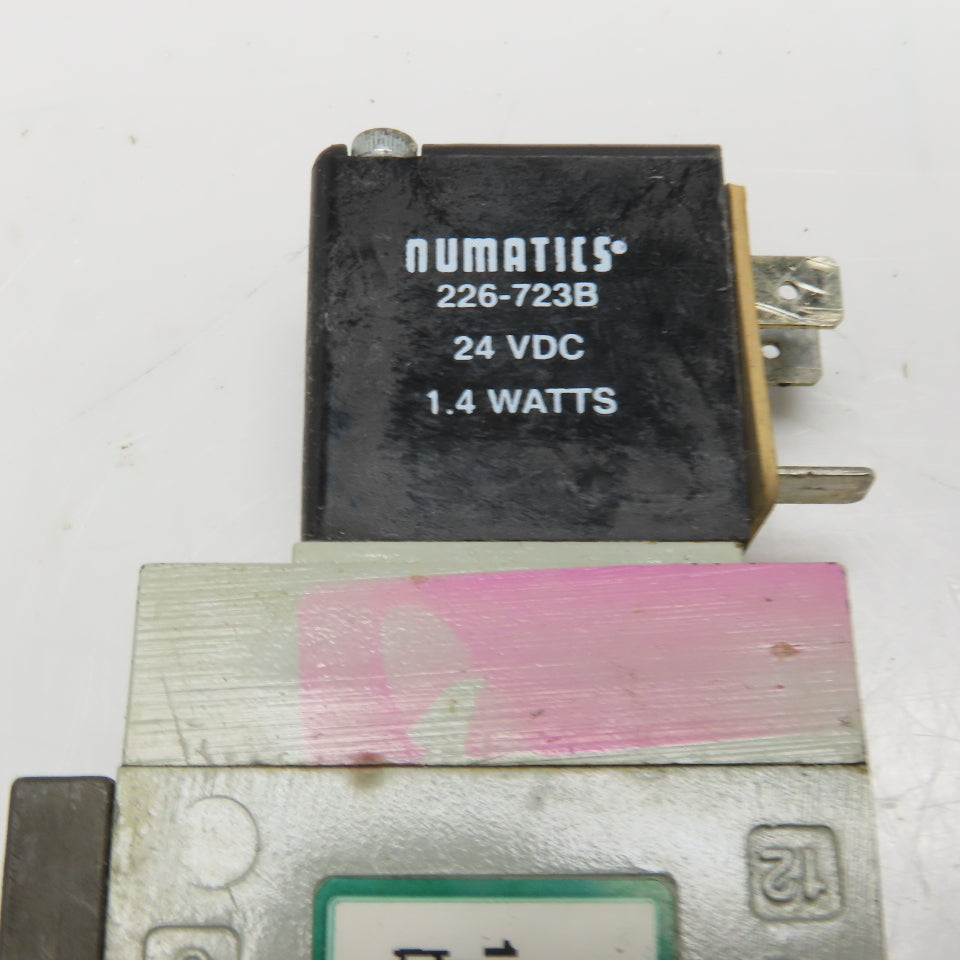 Numatics L23BB452B017G61 Pneumatic Directional Valve 24VDC Coil