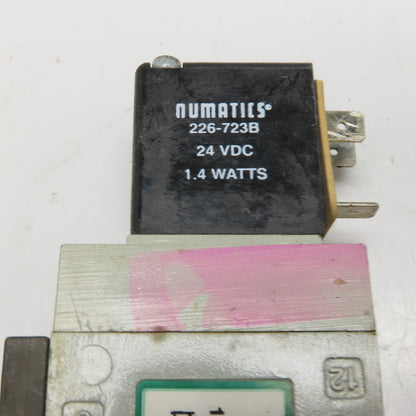 Numatics L23BB452B017G61 Pneumatic Directional Valve 24VDC Coil