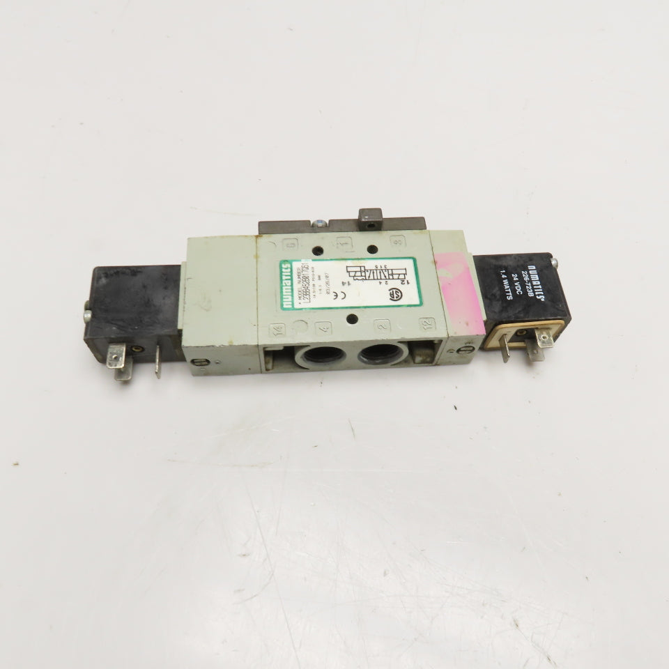 Numatics L23BB452B017G61 Pneumatic Directional Valve 24VDC Coil