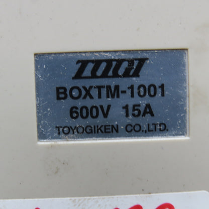 Togi BOXTM-1001 600V 15A Plastic Electrical Enclosure