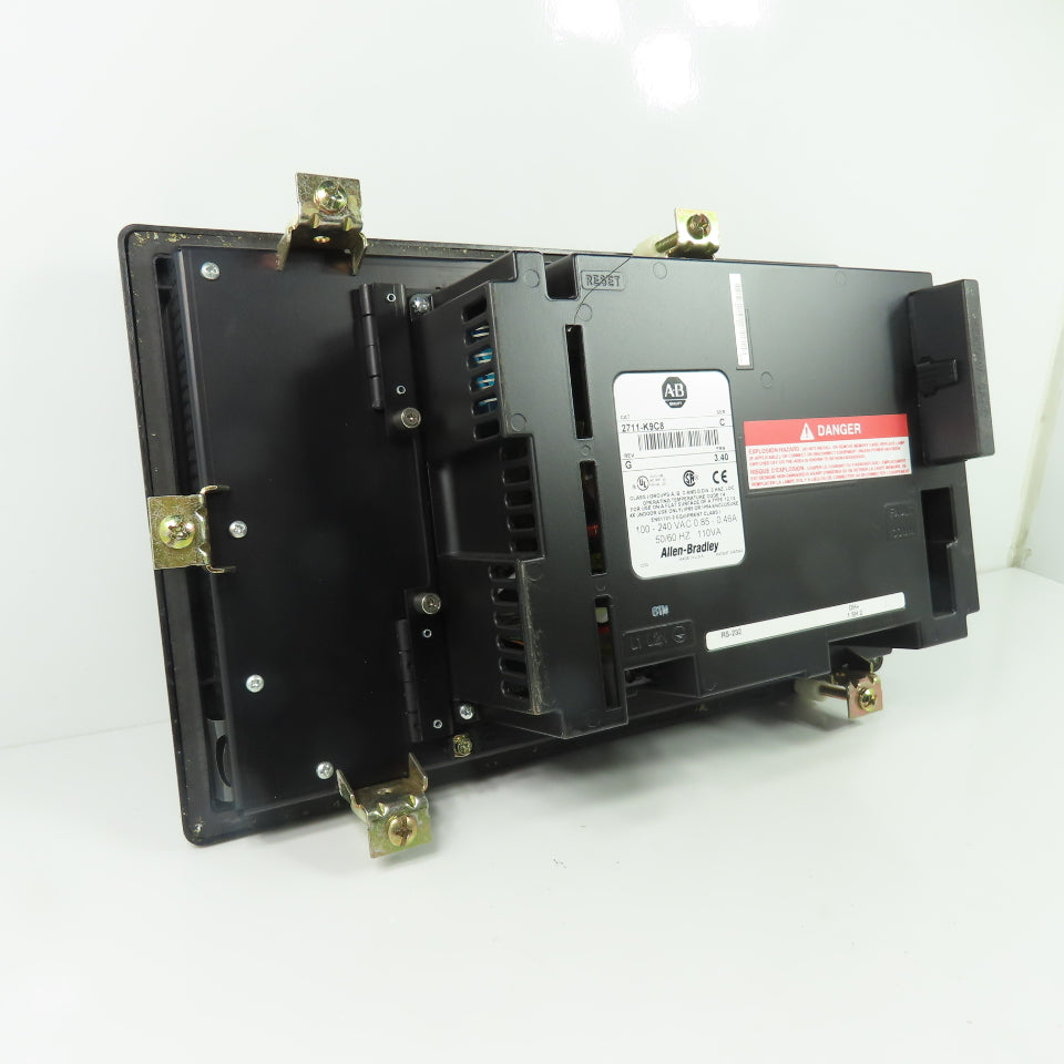 Allen-Bradley 2711-K9C8 PanelView 900 Operator Interface 10-240VAC Ser C Rev G