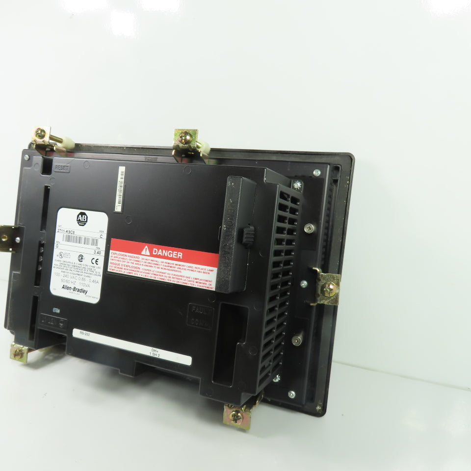 Allen-Bradley 2711-K9C8 PanelView 900 Operator Interface 10-240VAC Ser C Rev G