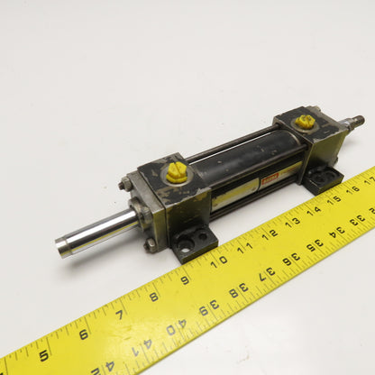 Hanna MS2D3LNC 1-1/2" Bore 3" Stroke Double Rod Hydraulic Cylinder