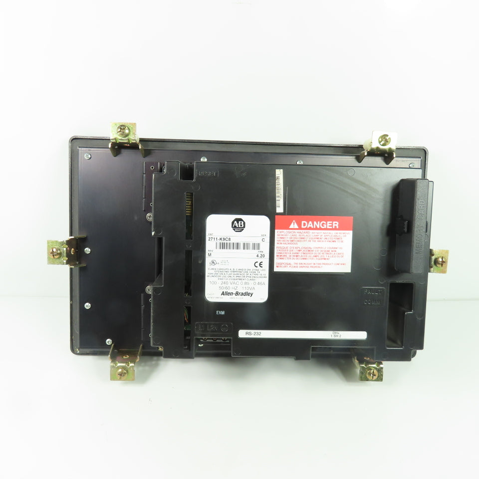 Allen-Bradley 2711-K9C8 PanelView 900 Operator Interface 100-240VAC Ser C Rev M