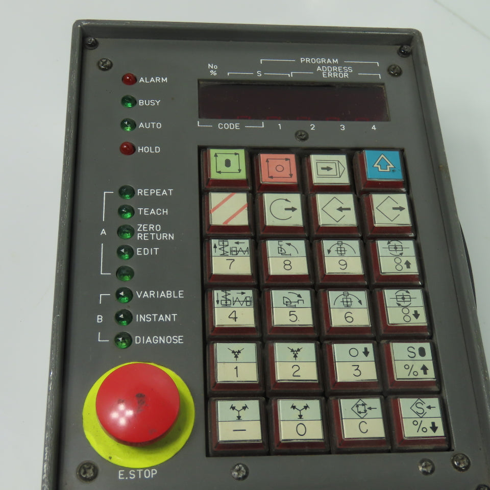 Fujitsu Fanuc A05B-2001-C121 Robot Teach Pendant Operator Panel with Long Cable