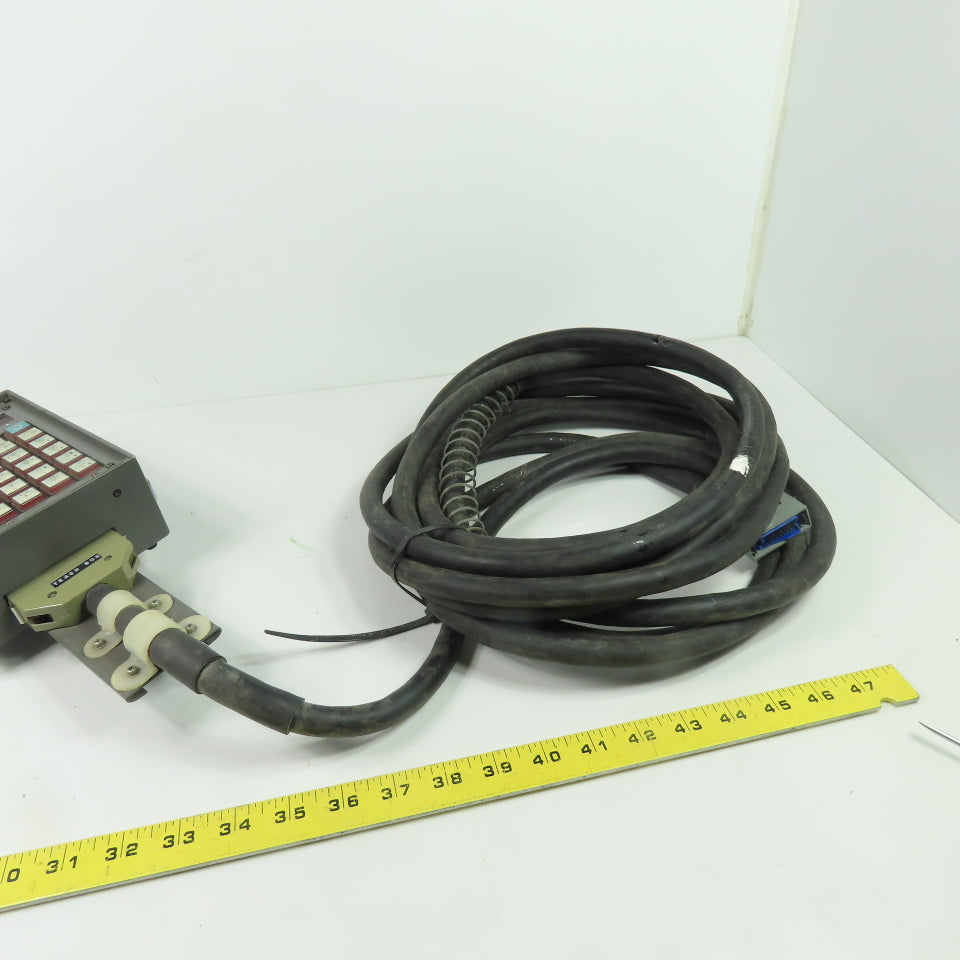 Fujitsu Fanuc A05B-2001-C121 Robot Teach Pendant Operator Panel with Long Cable