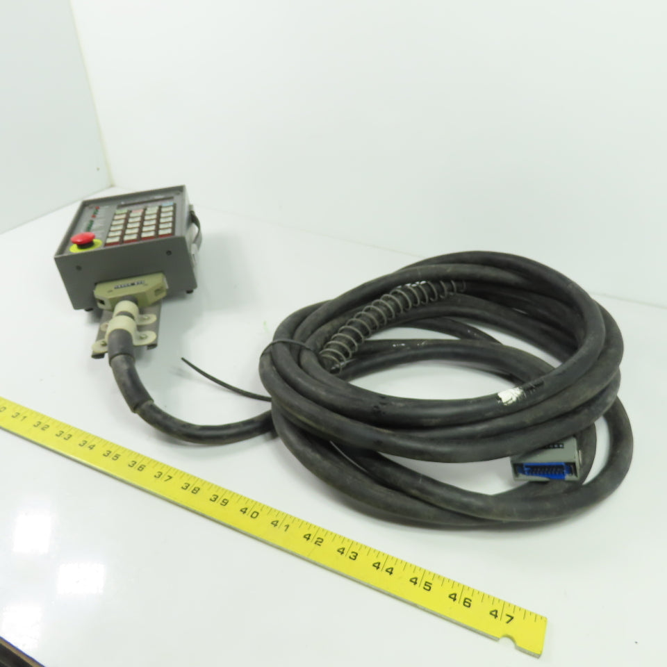 Fujitsu Fanuc A05B-2001-C121 Robot Teach Pendant Operator Panel with Long Cable