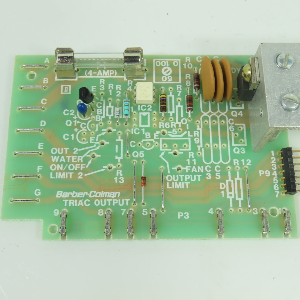 Barber-Colman A-12314-101-1 TRIAC Output Control Circuit Board PCB