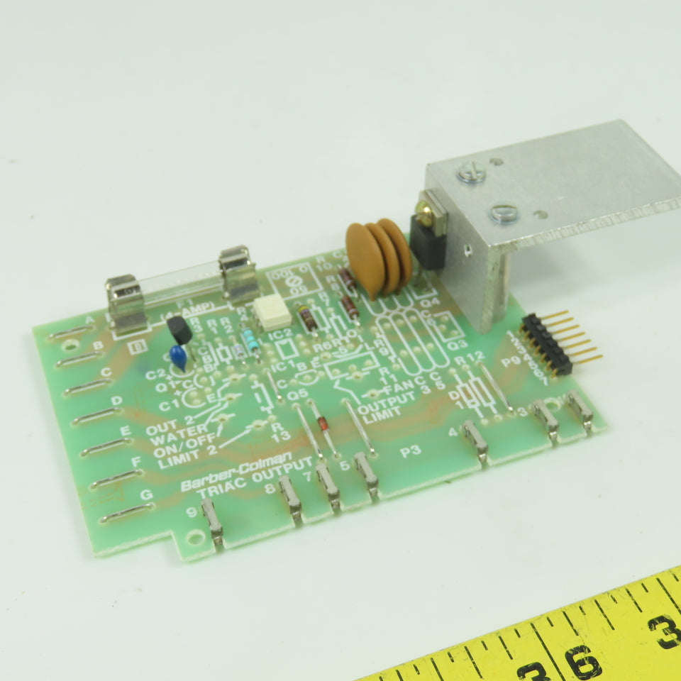 Barber-Colman A-12314-101-1 TRIAC Output Control Circuit Board PCB