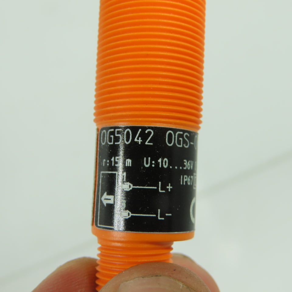 IFM OGS-OOKG/US-100/90 DEG OG5079 Photoelectric Sensor 10-36VDC 15m 10-36VDC NEW