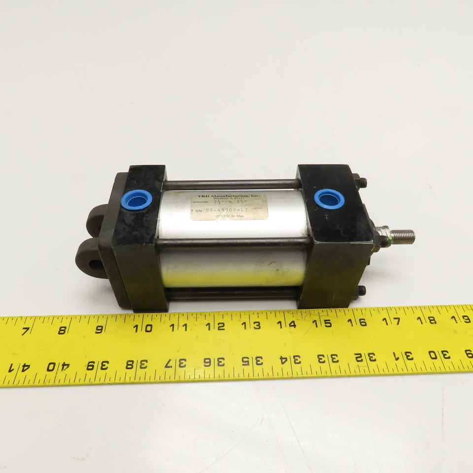 TRD Manufacturing 2-1/2" Stroke 2-1/2" Bore Double Acting Air Cylinder