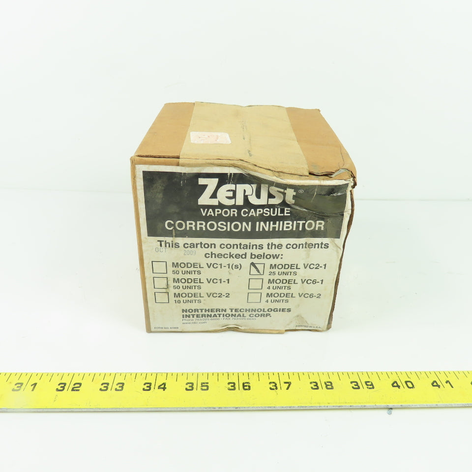 Zerust VC2-1 Vapor Capsule Corrosion Inhibitor NEW Lot Of 25