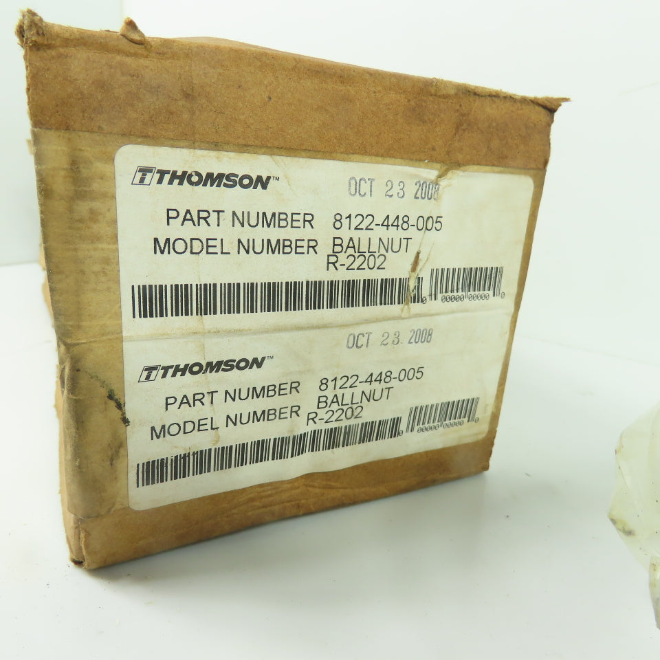 Thomson 8122-448-005 R-2202 Series R Ball Nut Ball Bearing Screw