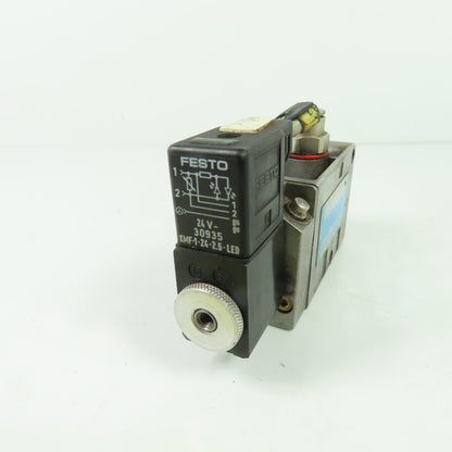 Festo 8313 MOFH-3-1/4-SA 3/2 Solenoid Valve 1/4" Port 24VDC