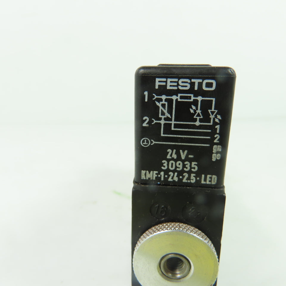 Festo 8313 MOFH-3-1/4-SA 3/2 Solenoid Valve 1/4" Port 24VDC