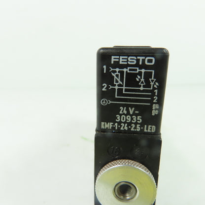 Festo 8313 MOFH-3-1/4-SA 3/2 Solenoid Valve 1/4" Port 24VDC