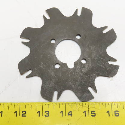 Valenite VSC 5 .188 1.250K 5" Slotting Mill Slot Cutter 1.250" Arbor 630RPM