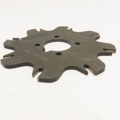 Valenite VSC 5 .188 1.250K 5" Slotting Mill Slot Cutter 1.250" Arbor 630RPM