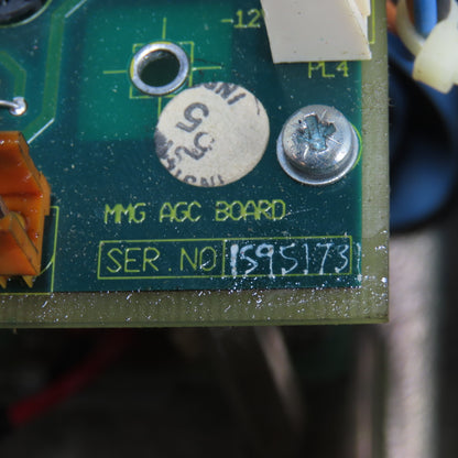 PressTech Controls  7606-2750/00 Industrial Control Assembly with MMG AGC Board