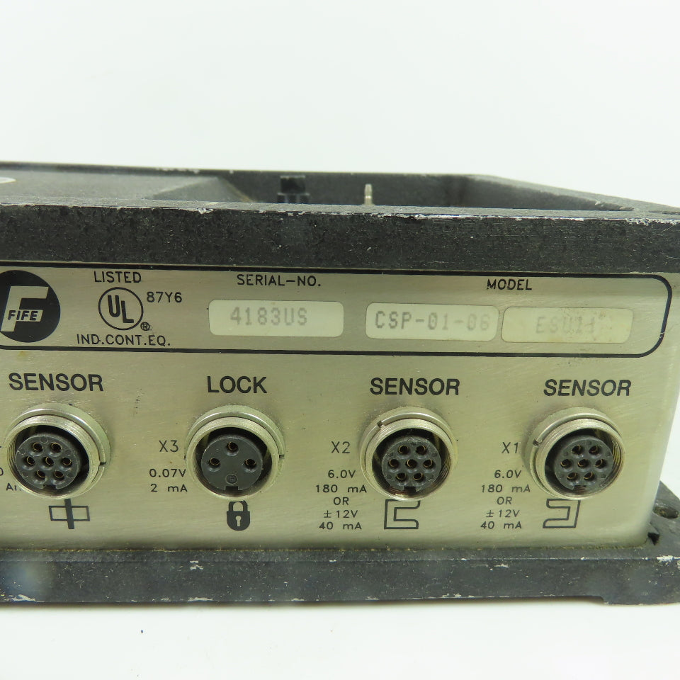 Fife ESU11 CSP-01-06 Electronic Processor Web Guiding Controller 125VA