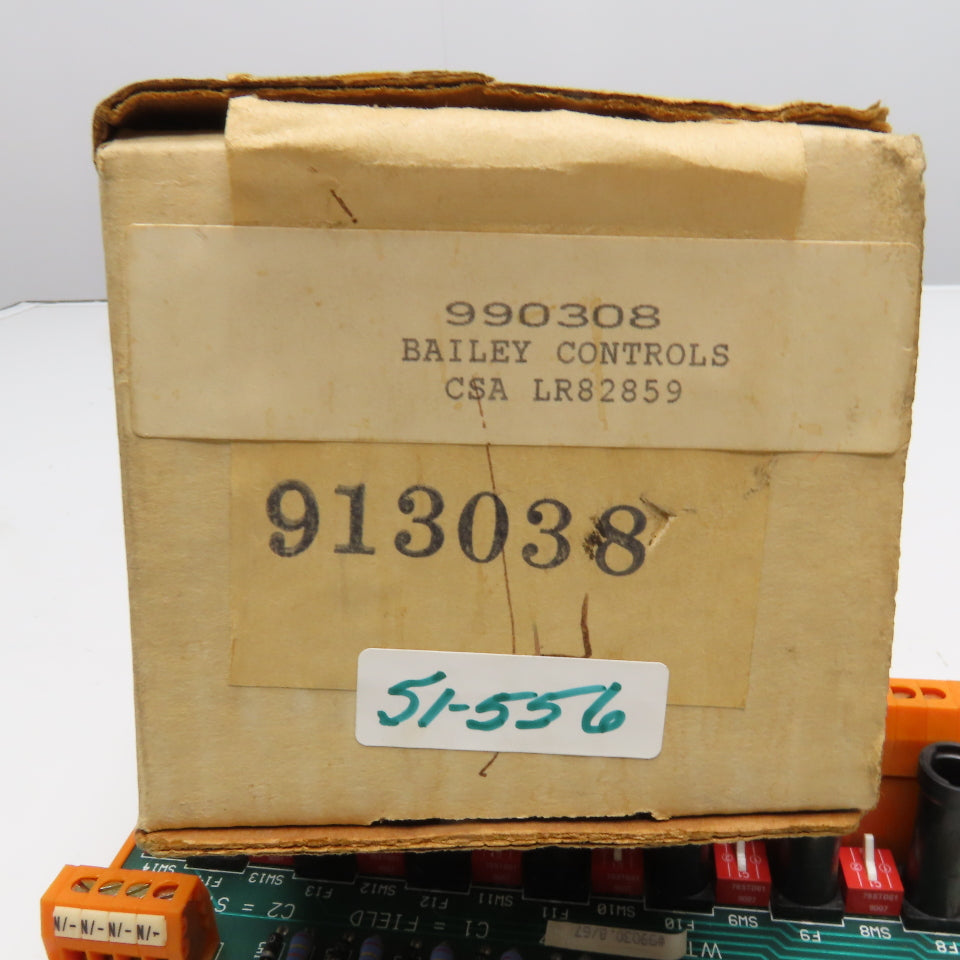 Weidmuller 990308 Fused Interface Circuit Board Bailey Controls CSA LR82859