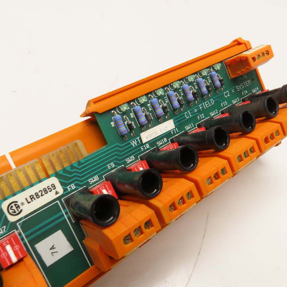 Weidmuller 990308 Fused Interface Circuit Board Bailey Controls CSA LR82859