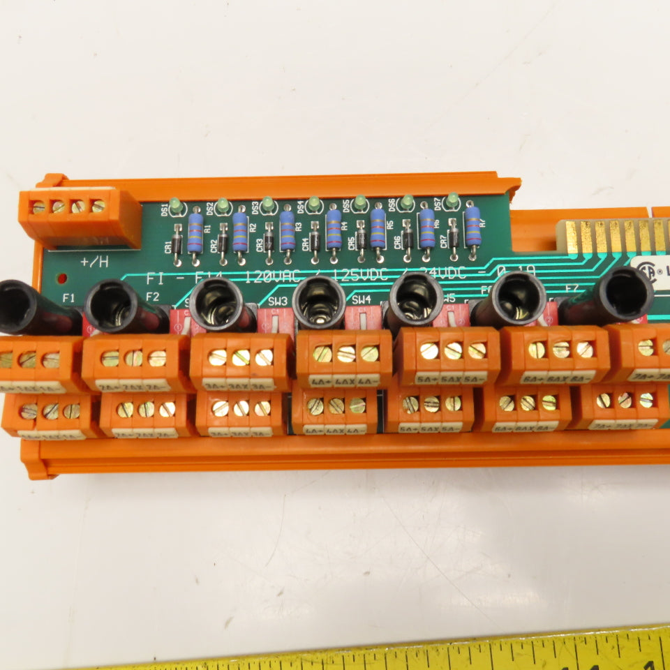Weidmuller 990308 Fused Interface Circuit Board Bailey Controls CSA LR82859